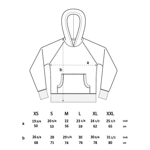 Recycelter Unisex Hoodie - Bild 8
